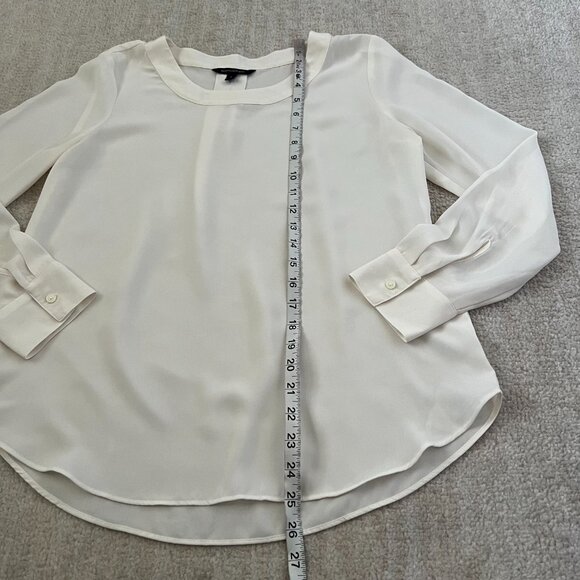 Banana Republic Flowy Long Sleeve Work Blouse Top S - Picture 5 of 8